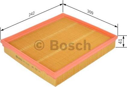 BOSCH 1 457 433 003 - Filtro aria autozon.pro