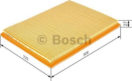 BOSCH 1 457 433 007 - Filtro aria autozon.pro