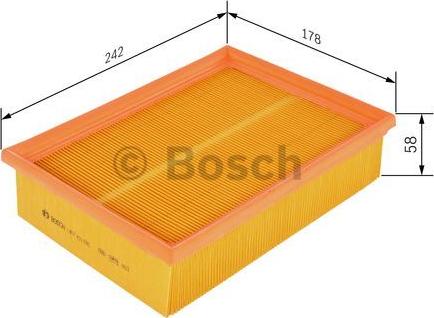 BOSCH 1 457 433 085 - Filtro aria autozon.pro