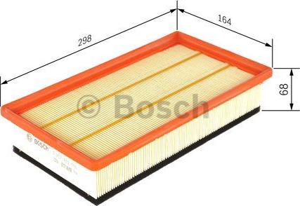 BOSCH 1 457 433 086 - Filtro aria autozon.pro