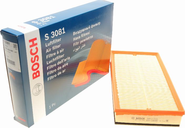 BOSCH 1 457 433 081 - Filtro aria autozon.pro