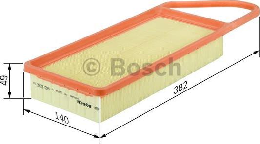 BOSCH 1 457 433 076 - Filtro aria autozon.pro