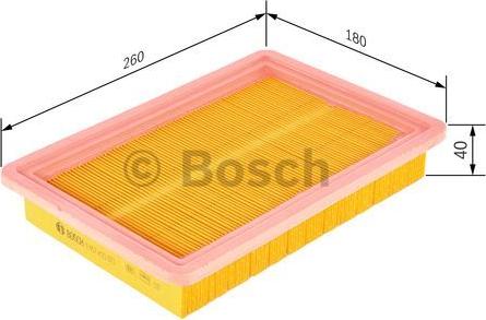 BOSCH 1 457 433 073 - Filtro aria autozon.pro