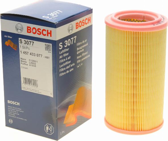 BOSCH 1 457 433 077 - Filtro aria autozon.pro