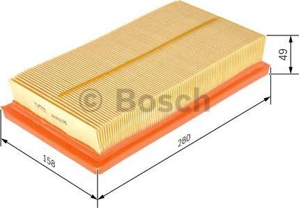 BOSCH 1 457 433 155 - Filtro aria autozon.pro