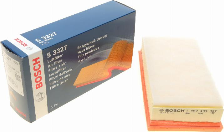 BOSCH 1 457 433 327 - Filtro aria autozon.pro