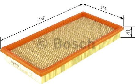 BOSCH 1 457 433 298 - Filtro aria autozon.pro