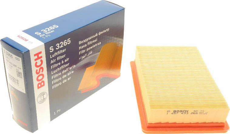 BOSCH 1 457 433 265 - Filtro aria autozon.pro