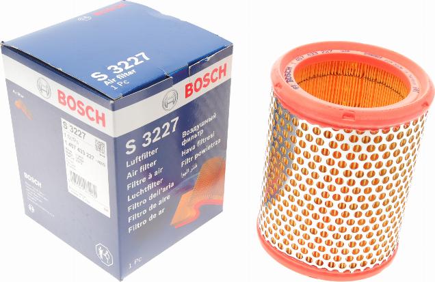 BOSCH 1 457 433 227 - Filtro aria autozon.pro