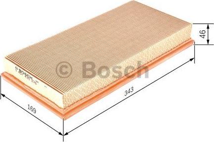 BOSCH 1 457 433 276 - Filtro aria autozon.pro