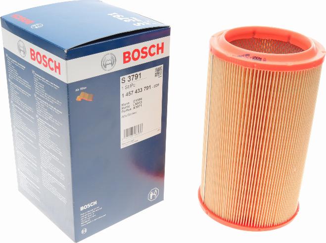 BOSCH 1 457 433 791 - Filtro aria autozon.pro