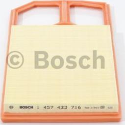 BOSCH 1 457 433 716 - Filtro aria autozon.pro