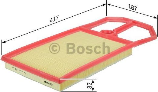 BOSCH 1 457 433 716 - Filtro aria autozon.pro