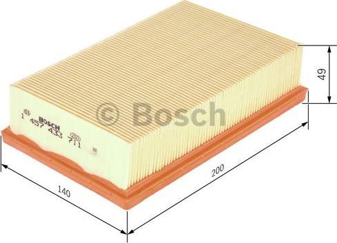 BOSCH 1 457 433 711 - Filtro aria autozon.pro