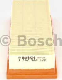 BOSCH 1 457 433 736 - Filtro aria autozon.pro