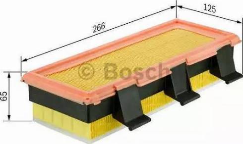 BOSCH 1 457 433 819 - Filtro aria autozon.pro