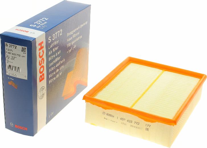 BOSCH 1 457 433 772 - Filtro aria autozon.pro