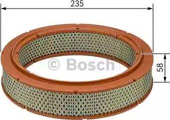 BOSCH 1 457 432 111 - Filtro aria autozon.pro