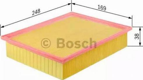 BOSCH 1 457 432 178 - Filtro aria autozon.pro