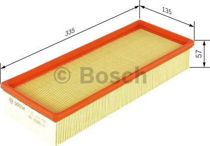 BOSCH 1 457 429 994 - Filtro aria autozon.pro