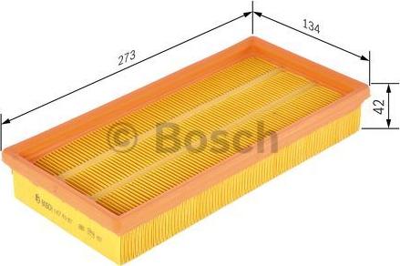 BOSCH 1 457 429 957 - Filtro aria autozon.pro