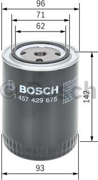 BOSCH 1 457 429 675 - Filtro carburante autozon.pro