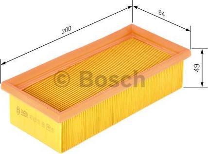 BOSCH 1 457 429 030 - Filtro aria autozon.pro