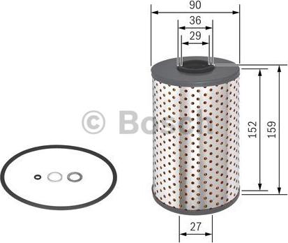 BOSCH 1 457 429 123 - Filtro olio autozon.pro