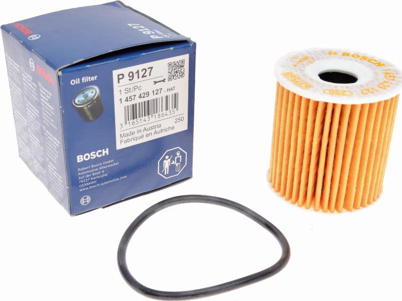 BOSCH 1 457 429 127 - Filtro olio autozon.pro