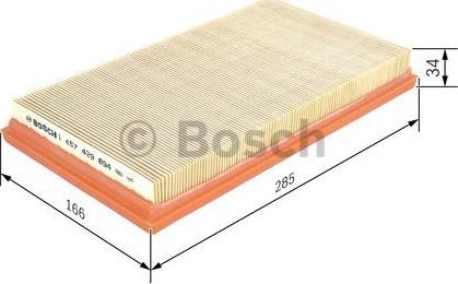 BOSCH 1 457 429 894 - Filtro aria autozon.pro