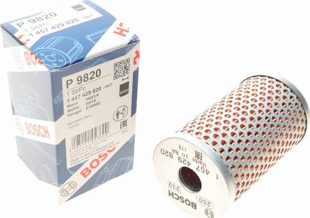 BOSCH 1 457 429 820 - Filtro idraulico, Sterzo autozon.pro