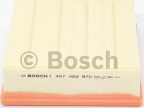 BOSCH 1 457 429 870 - Filtro aria autozon.pro