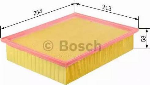 BOSCH 1 457 429 877 - Filtro aria autozon.pro