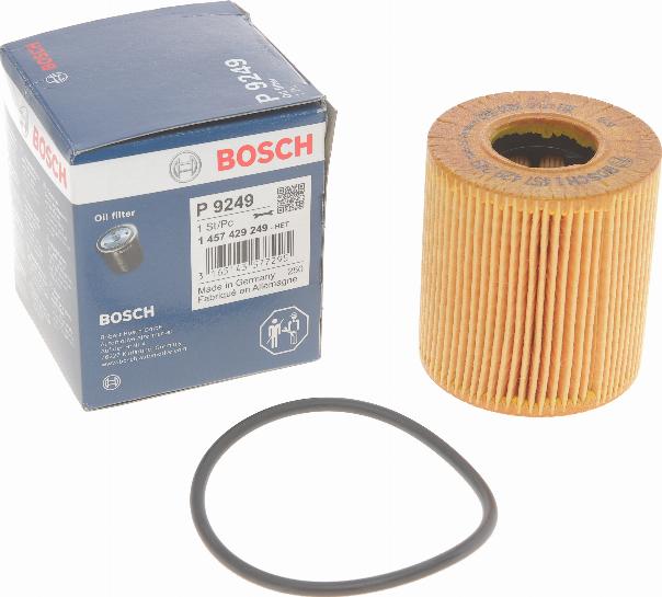 BOSCH 1 457 429 249 - Filtro olio autozon.pro