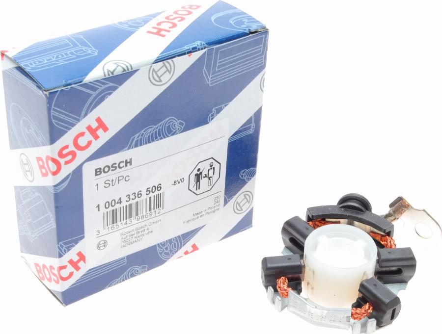 BOSCH 1 004 336 506 - Supporto, Spazzole in carbone autozon.pro