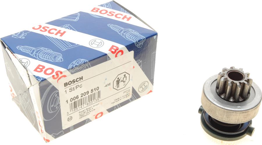 BOSCH 1 006 209 510 - Pignone, Motorino d'avviamento autozon.pro