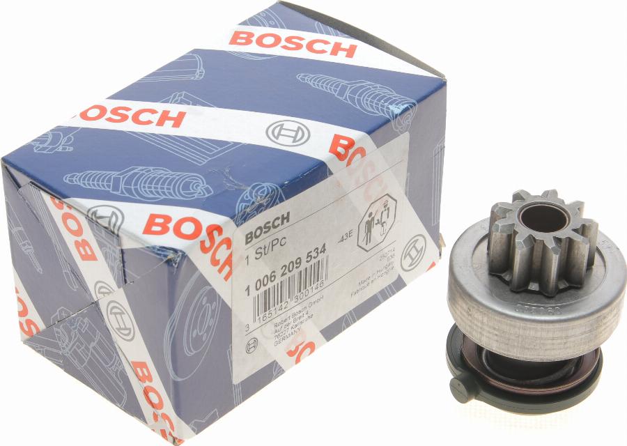 BOSCH 1 006 209 534 - Pignone, Motorino d'avviamento autozon.pro