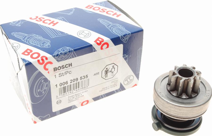 BOSCH 1 006 209 535 - Pignone, Motorino d'avviamento autozon.pro