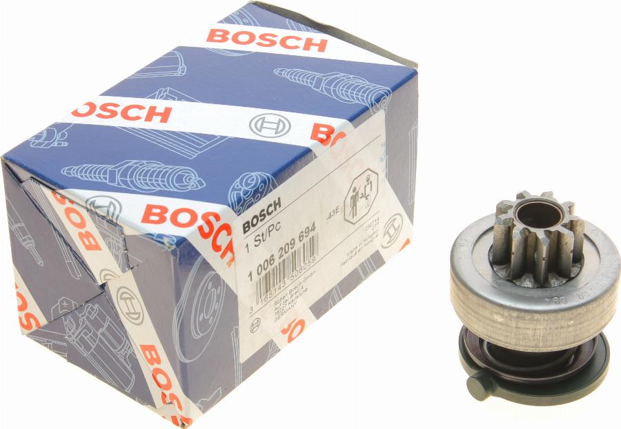 BOSCH 1 006 209 694 - Pignone, Motorino d'avviamento autozon.pro