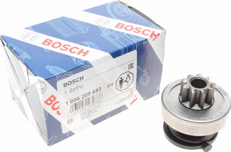 BOSCH 1 006 209 653 - Pignone, Motorino d'avviamento autozon.pro