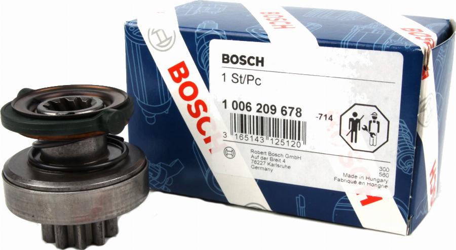 BOSCH 1 006 209 678 - Pignone, Motorino d'avviamento autozon.pro