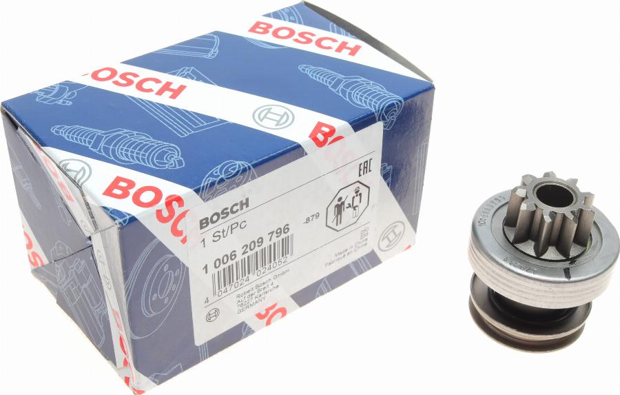 BOSCH 1 006 209 796 - Pignone, Motorino d'avviamento autozon.pro