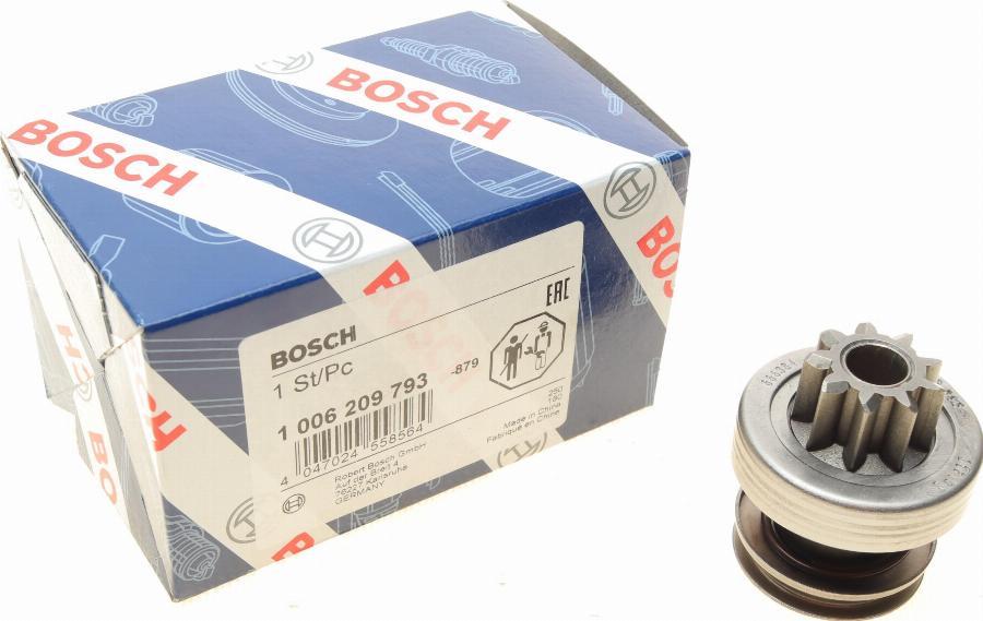 BOSCH 1 006 209 793 - Pignone, Motorino d'avviamento autozon.pro