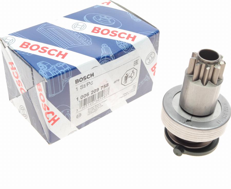 BOSCH 1 006 209 758 - Pignone, Motorino d'avviamento autozon.pro