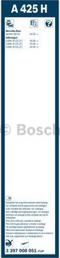 BOSCH 3 397 008 051 - Spazzola tergi autozon.pro