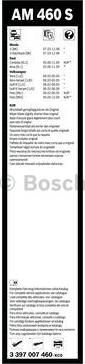 BOSCH 3 397 007 460 - Spazzola tergi autozon.pro