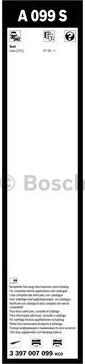 BOSCH 3 397 007 099 - Spazzola tergi autozon.pro