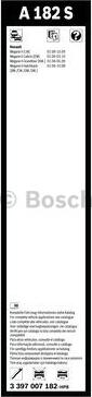 BOSCH 3 397 007 182 - Spazzola tergi autozon.pro