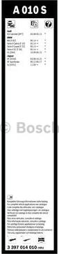 BOSCH 3 397 014 010 - Spazzola tergi autozon.pro