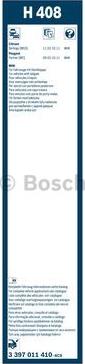 BOSCH 3 397 011 410 - Spazzola tergi autozon.pro